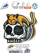 toppa termoadesiva teschio