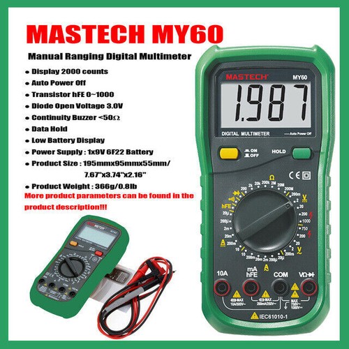 Multimetro digitale manuale