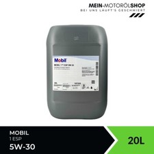Mobil 1 ESP 5W-30 VW 507 504 MERCEDES OPEL BMW LL-4 ACEA C3 20 litri