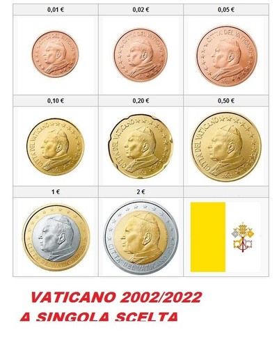 Vaticano euro monete - vaticano,
