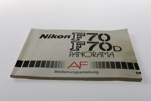 Nikon f70 f70d manuale - nikon,