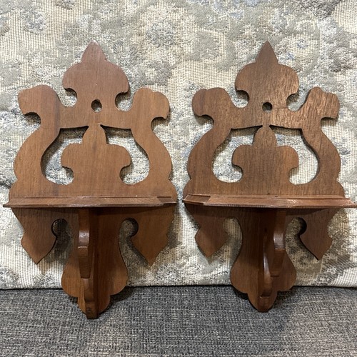 Coppia mensole vintage stile