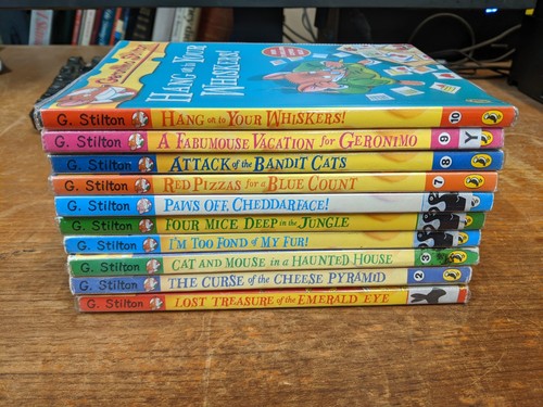 Geronimo stilton series - geronimo,