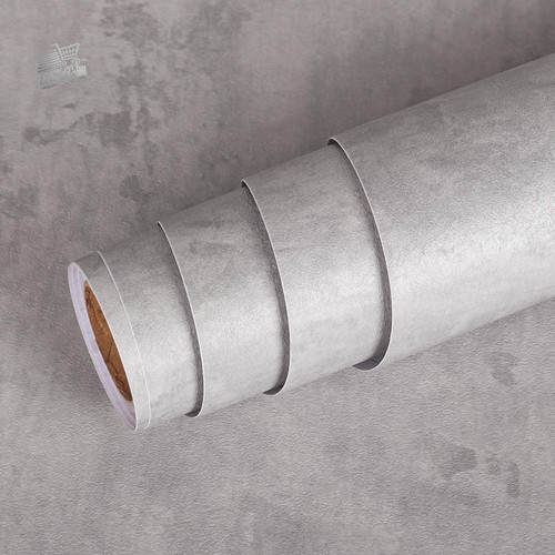 Cement effect wallpaper
