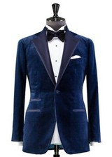 Giacca smoking blu uomo - da,