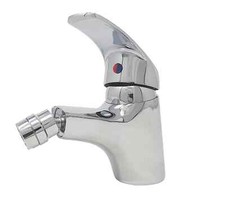 RUBINETTO Miscelatore BAGNO bidet Cromato UNIVERSALE con Flessibili di montaggio
