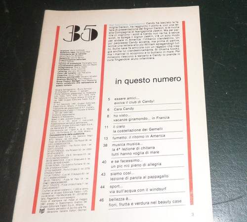 Candy numero - candy,