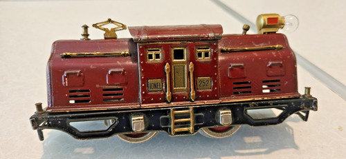 Lionel 252 maroon cream - lionel,