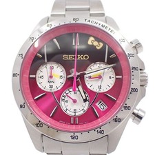 Orologio SEIKO Serie 500 Shinkansen 25° Cronografo Hello Kitty 8T63-01R0 mai usato