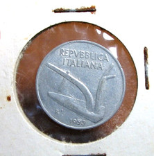 Italy Ten Lire Coin 1953 HF4