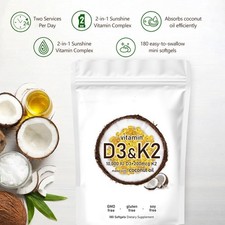 Vitamina D3 10000 UI K2 (MK-7)