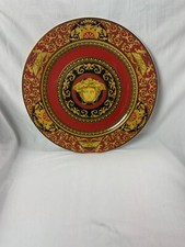 Piatto Decorativo  in porcellana Medusa Versace, 30 Cm