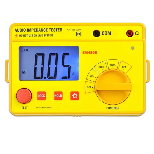 Em480b tester impedenza - tester,