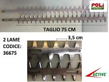 ACTIVE H23 H24 TAGLIASIEPI TOSASIEPI COPPIA DI LAME DA 750mm RICAMBIO ORIGINALI