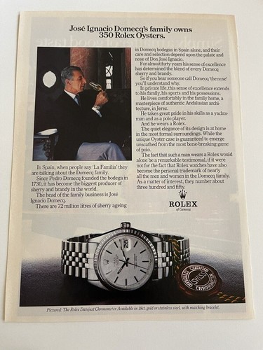 Pubblicità rolex datejust - pubblicità,