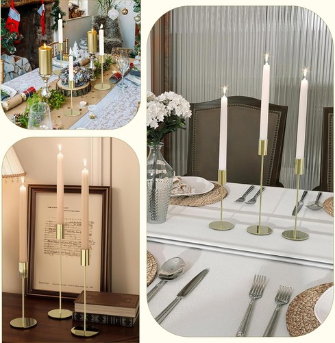 Set candelabri lunghi color - set,