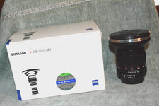 Zeiss Distagon 21/2,8 ZF2 per Nikon-scatola originale