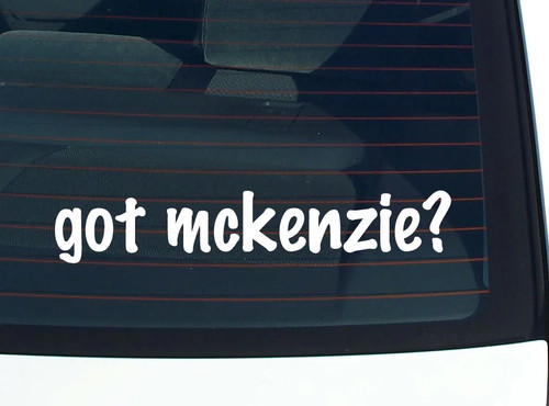 Got mckenzie adesivo - got,