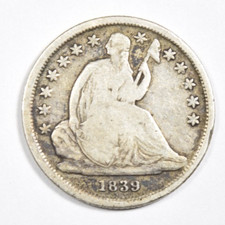 1839-O DIME LIBERTY SEDUTO ~