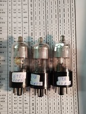 3 TUBI    6TE8 FIVRE  TESTED 
