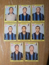 Atalanta Figurine Calciatori Panini 1968 69 Lotto 8 Pezzi Mai Attaccate!!