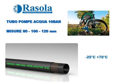 Tubo gomma per - per, e