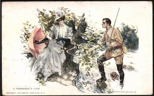 Pescatore scopre una - , signora