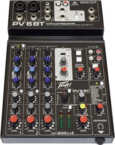 Peavey mixer compatto - peavey, 6