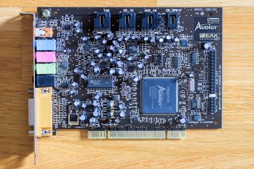 Scheda audio creative sound - scheda,
