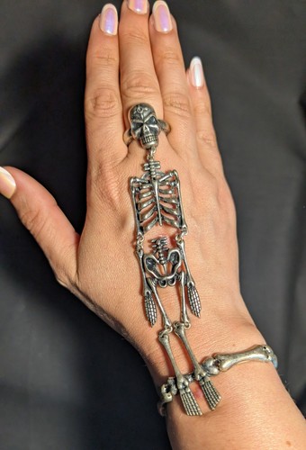 Bracciale anello mano - bracciale,