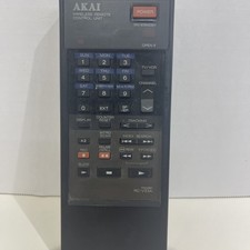 Akai RC-V33A Telecomando, Nero
