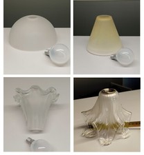 Vetro di ricambio diffusore per lampade lampadari paralume in VETRO SATINATO