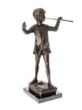 Scultura in bronzo Peter Pan