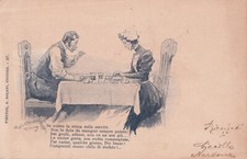 CHIOSTRI - Se volete la stima della servitù..., Cartolina 1902