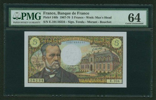 Francia 1969 banconota - 1969, 5