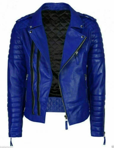 Giacca uomo blu - vera, di