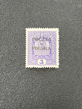 Polonia 1919 Emissioni