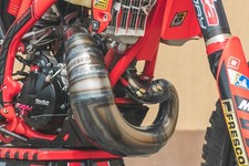 Tubo di espansione scarico Fresco Factory Racing per BETA RR 250 / 300 2012-2024