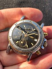 Sector Golden Eagle Chronograph Movement Valjoux 7750 Working Vintage Watch