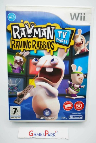Rayman raving rabbids party - rayman, tv