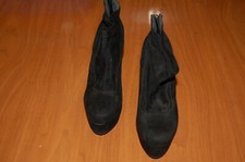 Bellamica  - Scarpe donna, Nero, Camoscio, Stivaletti, Ecopelle, tg Eu 37, usata