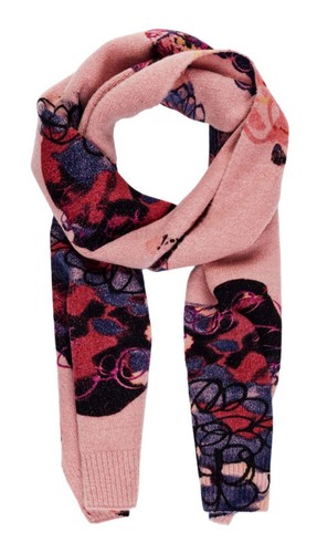 Desigual sciarpa flower - flower, long