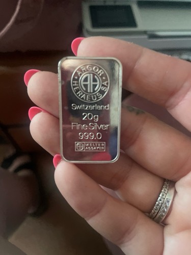 Lingotto argento 999 credit - 999.0,