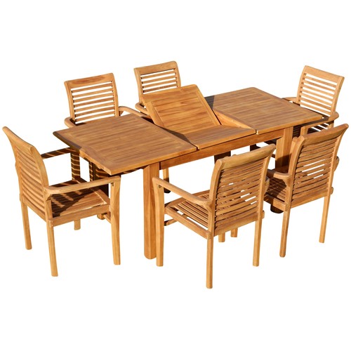 Set teak giardino - teak,