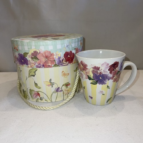 Tazza floreale scatola - floreale,