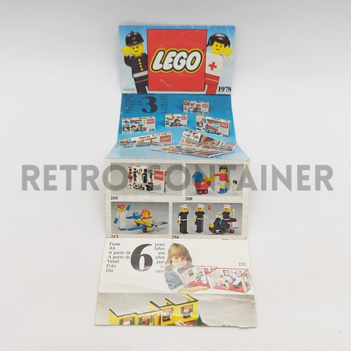 Lego vintage mini foldable - lego,