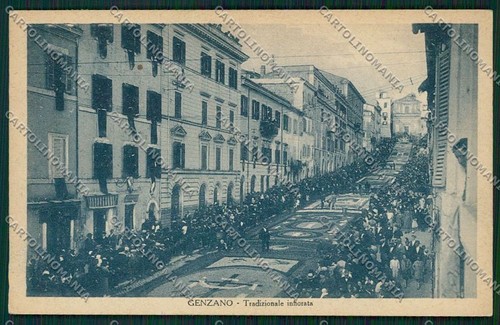 Roma genzano cartolina qk4066 - roma,
