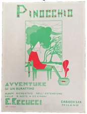 E.Becucci Pinocchio Avventure Burattino Spartiti per Pianoforte a 4 mani 1980
