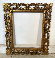 ANTICA CORNICE BAROCCO DORATA
