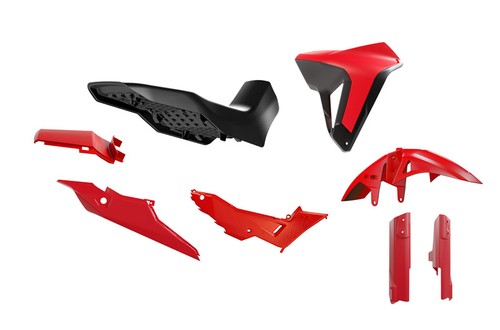 Kit plastiche carene honda - plastiche,